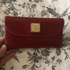 Dooney & Bourke Vintage Red Check Wallet